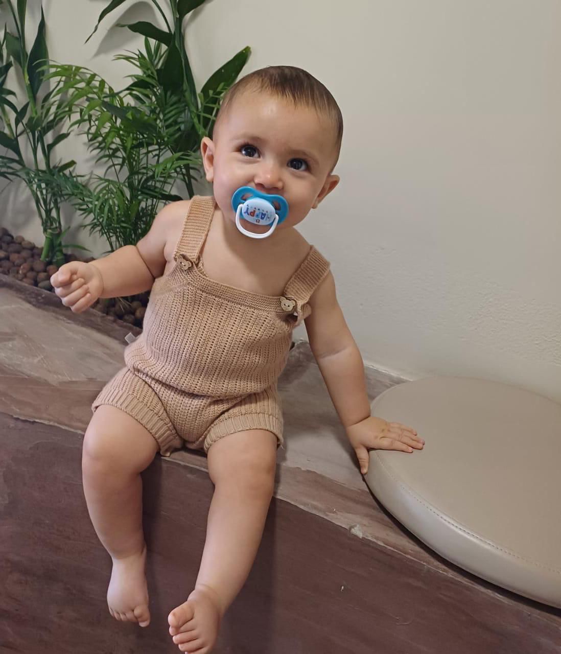 Levi com a família